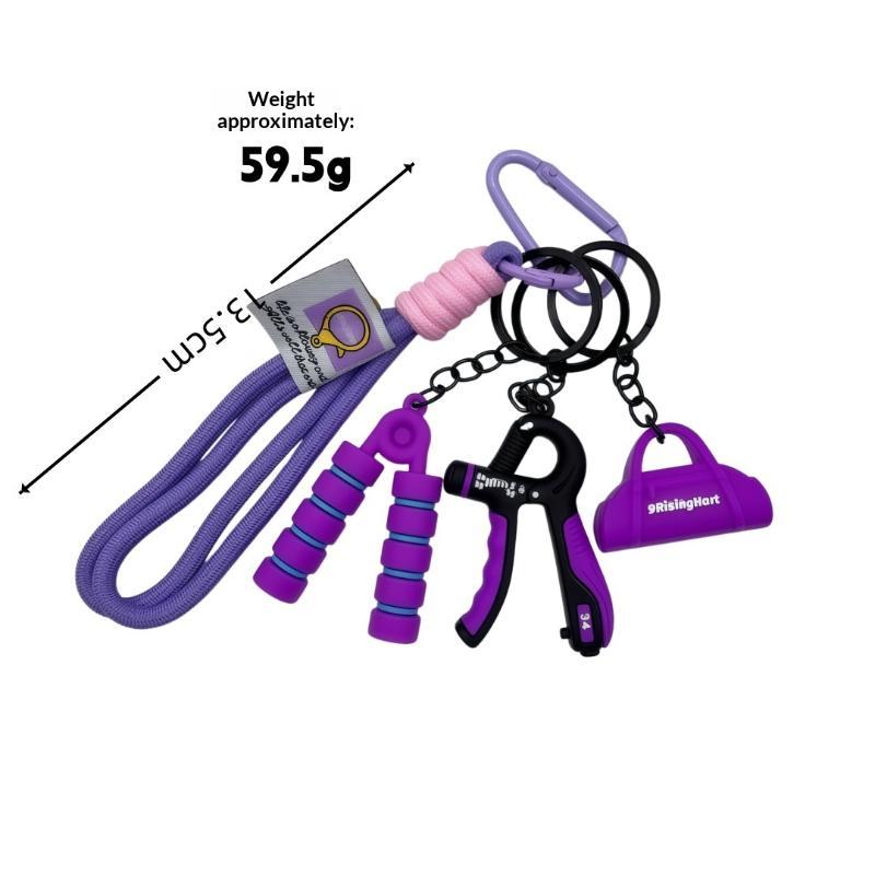 Health Wellness Gifts - /Vly/Fitness Series Colgante Decorativo para Mochila,