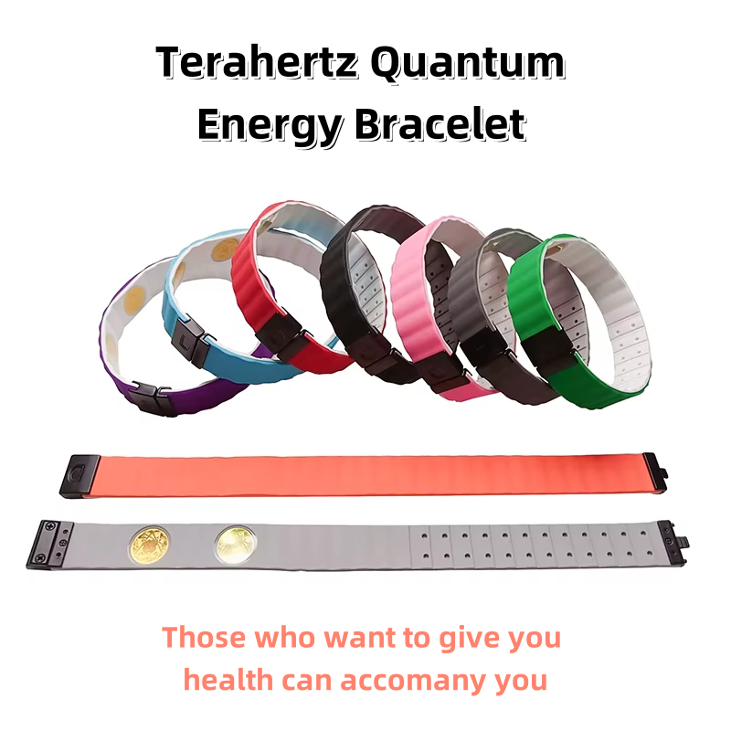 Health Wellness Bracelet - Pulsera de energía Terahertz, iones negativos,