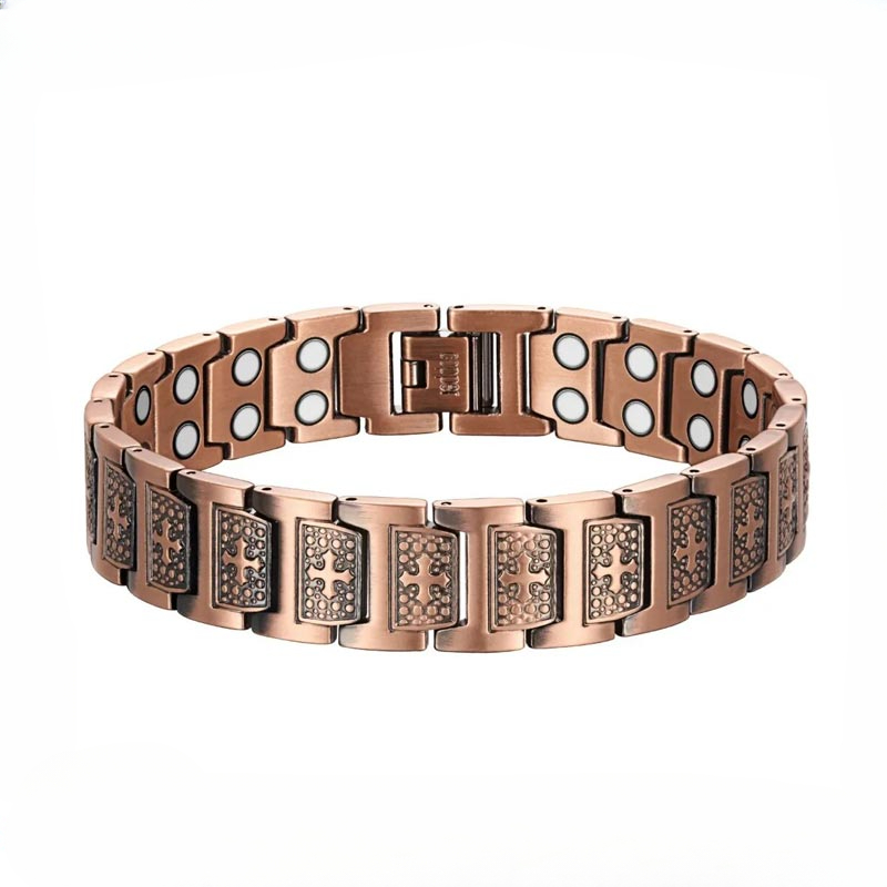Health Wellness Bracelet - Pulsera Magnética Vikinga para Hombre, Brazalete