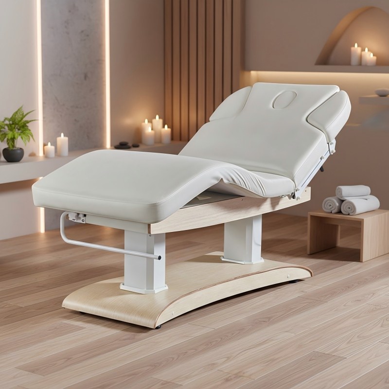 Health Wellness And Spa - Cama de Masaje Eléctrica con Base