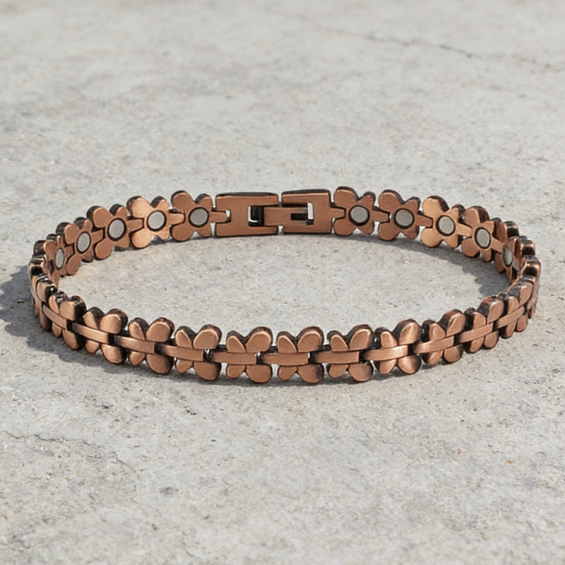 Health Wellness Bracelet - Pulsera de Terapia Magnética de Cobre