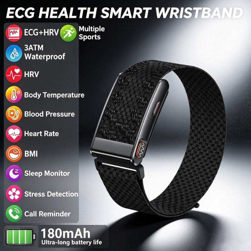 Health Wellness Bracelet - Pulsera inteligente para el control de