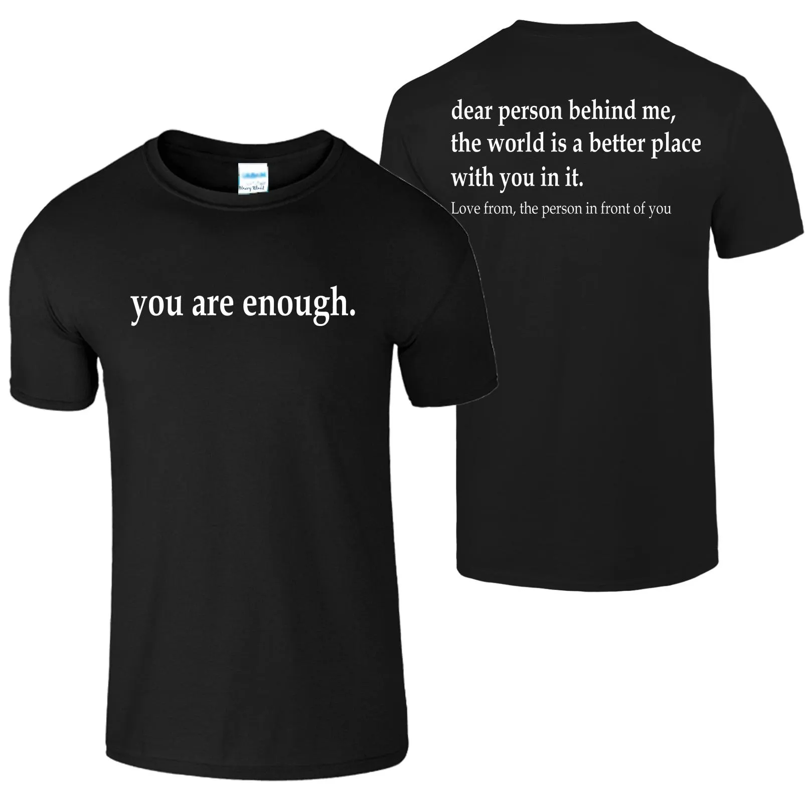 Camiseta Dear Person Behind Me - Health Wellness Gifts reseña y precio