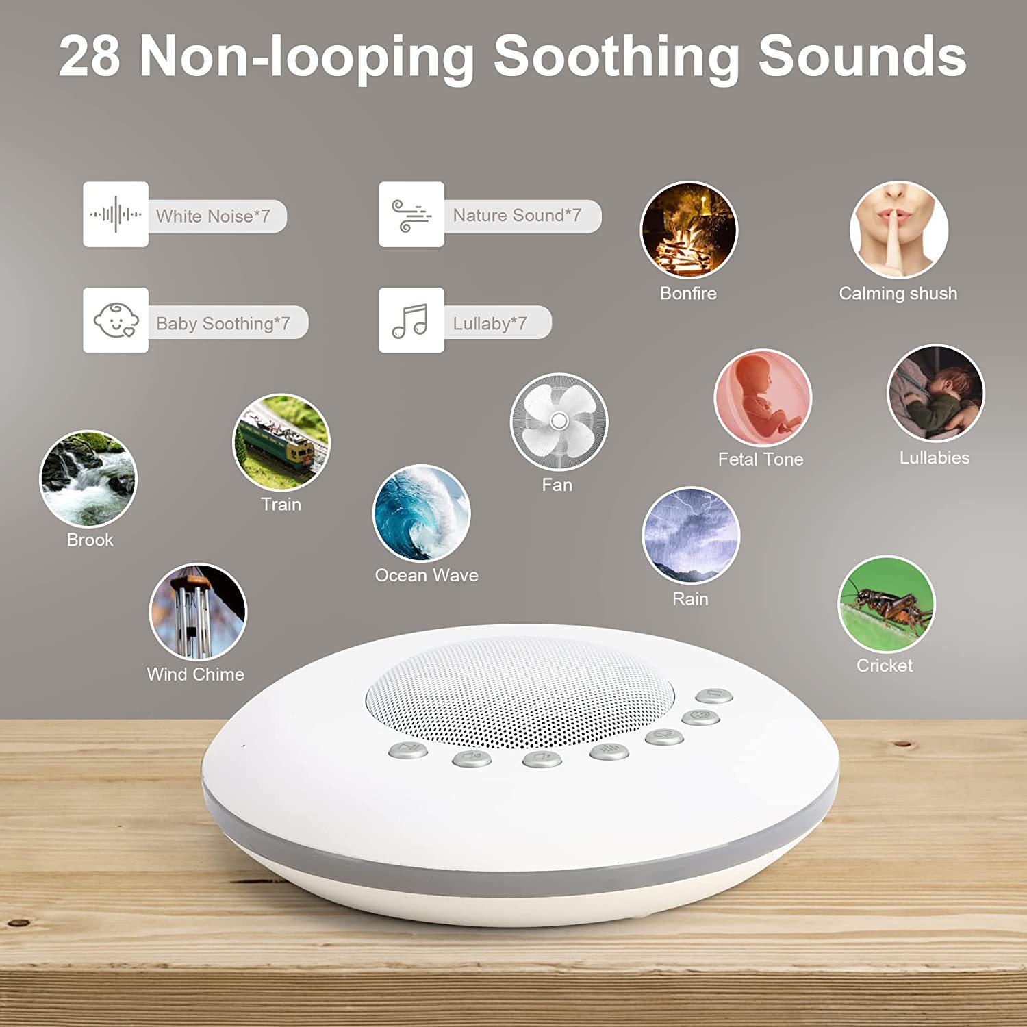 Máquina de Sonido Blanco para  - White Noise Machine Sleep reseña y precio