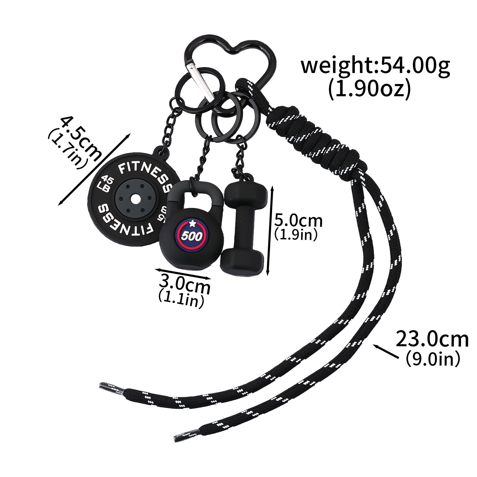 LLavero de hervidor de Fitness - Health Wellness Gifts reseña y precio