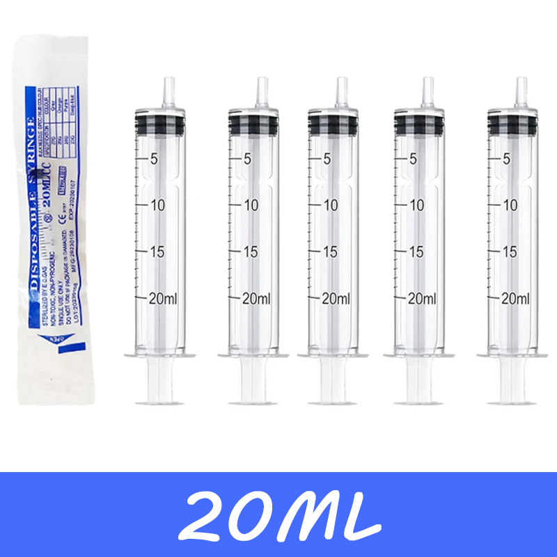 Jeringas de Plástico de 20 ml, - Health Wellness Product reseña y precio