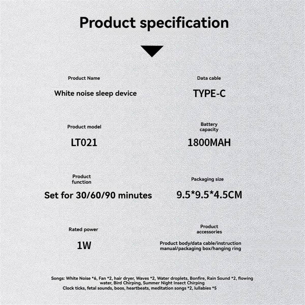 Máquina de Ruido Blanco wilwil - White Noise Machine Sleep reseña y precio