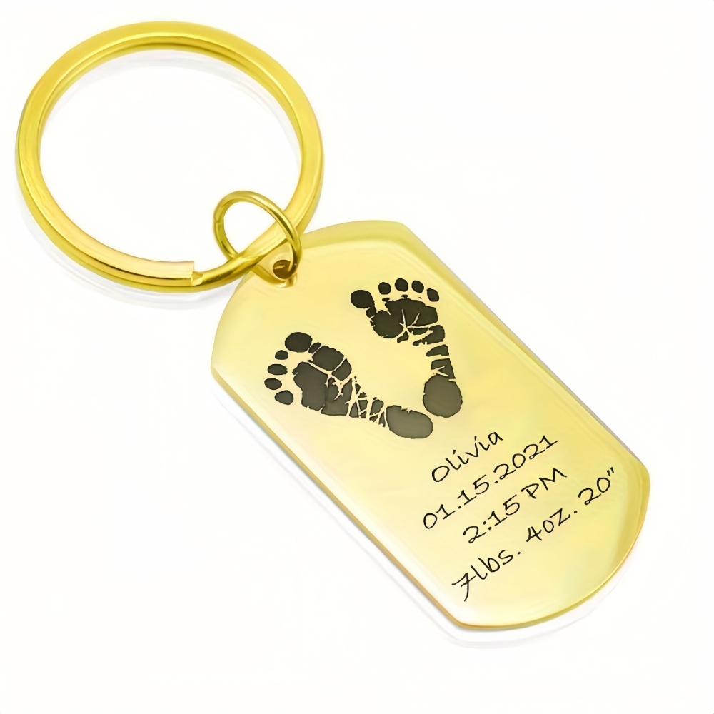 Llavero Personalizado de Acero - Health Wellness Gifts reseña y precio